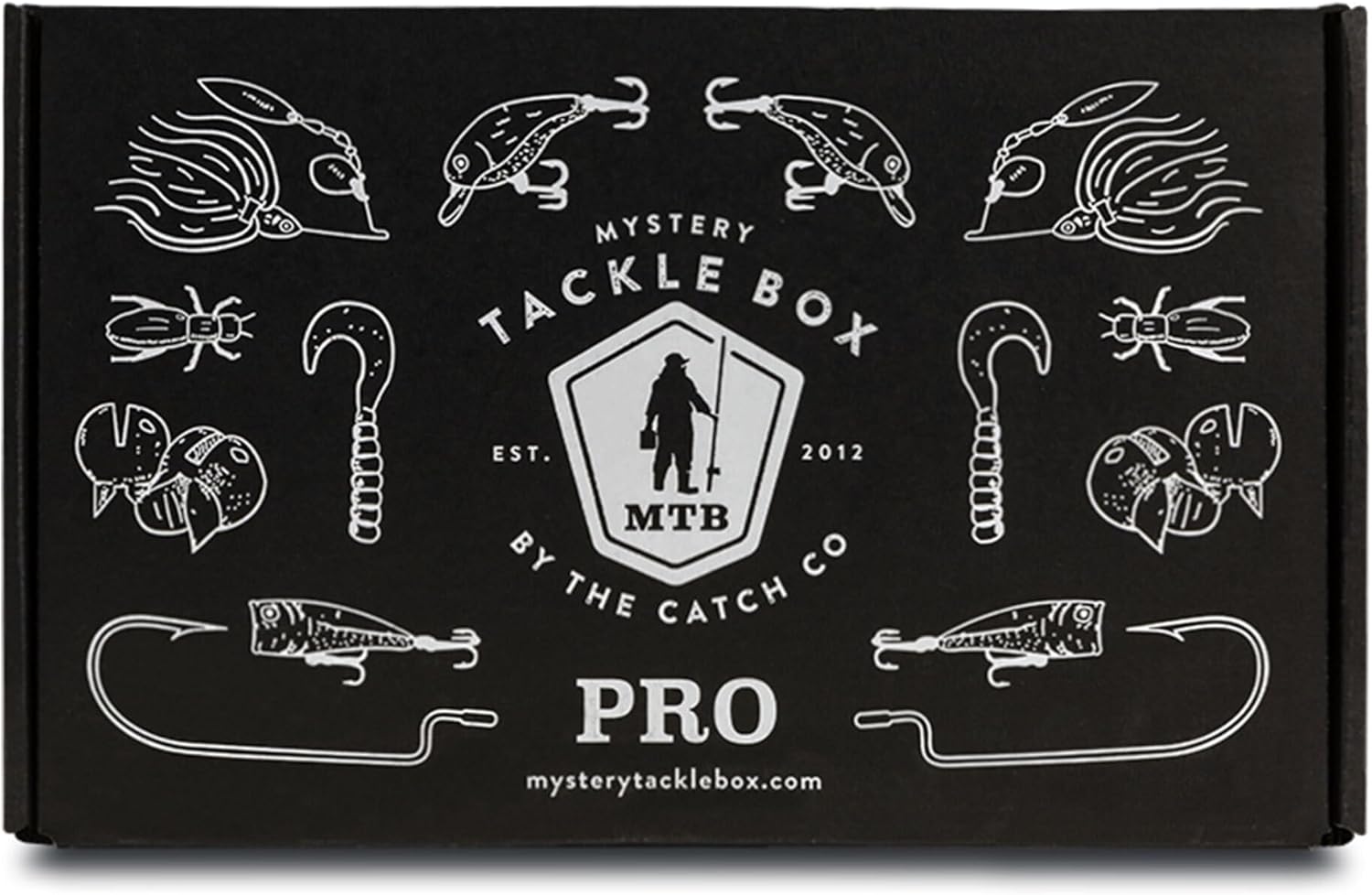Catch Co Mystery Tackle Box Freshwater Catch All Fishing Kit | Bass | Trout | Crappie | Bluegill | Perch | Sunfish | Catfish |